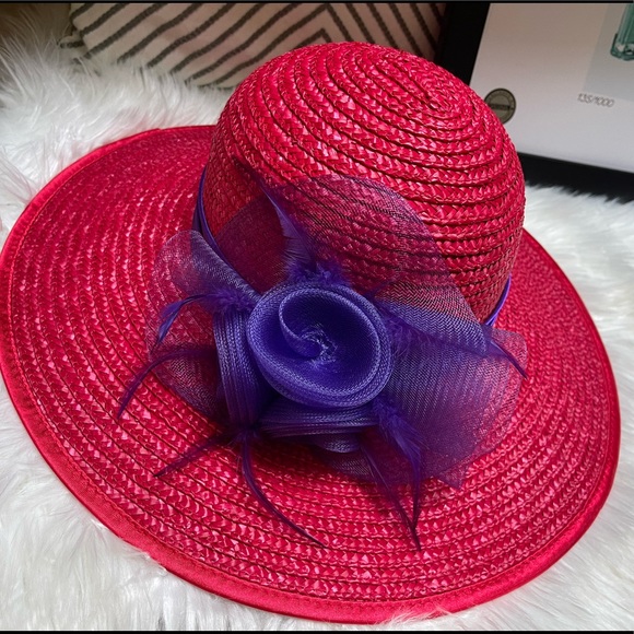 Kentucky Derby Straw Hat - Picture 1 of 9